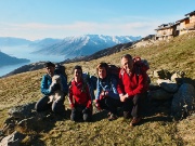 Anello del Monte Berlinghera, balcone panoramico sul Lago di Como e di Mezzola il 14 dicembre 2013 - FOTOGALLERY